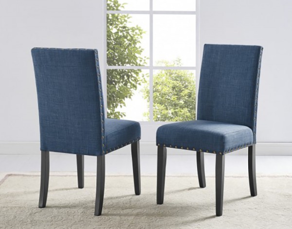 AVERY SIDE CHAIR BLUE